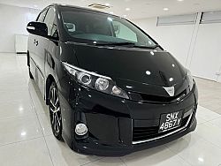 Toyota Estima Aeras Premium 2.4 Sunroof 2015 Black 